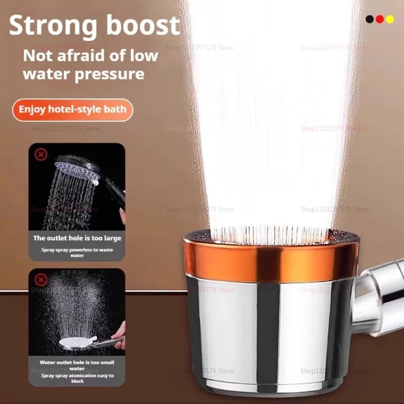 Pommeau de douche portable haute pression 5 modes anti-explosion et anti-chute pour pêche et camping