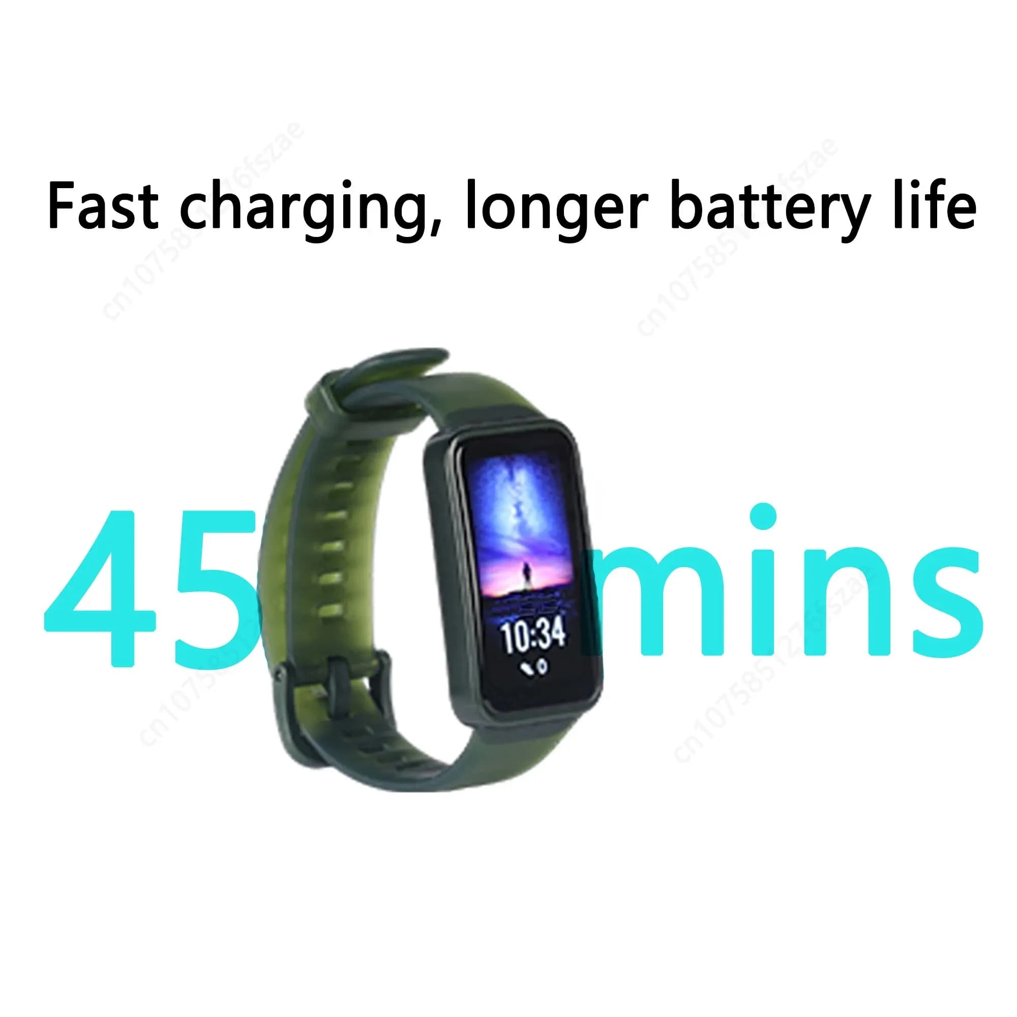 Bracelet connecté HUAWEI Band 8 original - Écran AMOLED 1.47", SpO2 24h, autonomie 2 semaines smartband