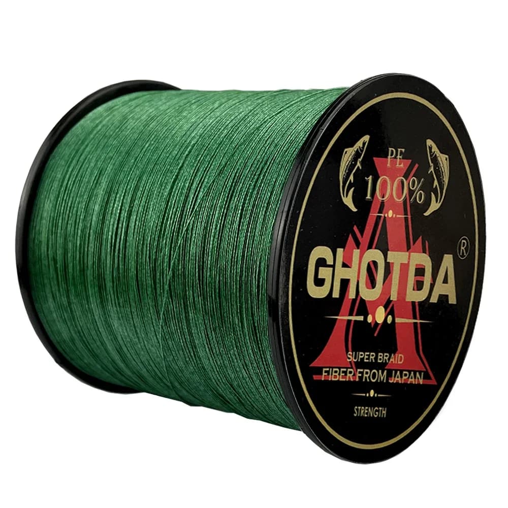 Ligne GHOTDA 300-1000m 4 brins multifilament pêche carpe 10-120lb - Grande capacité