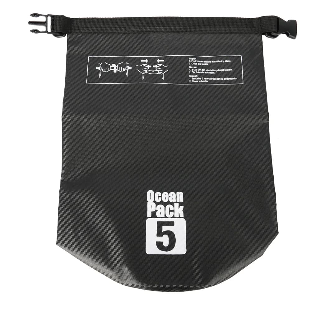 Sac étanche fibre carbone 2 à 30 litres flottant - Pour pêche rafting natation voile équipement