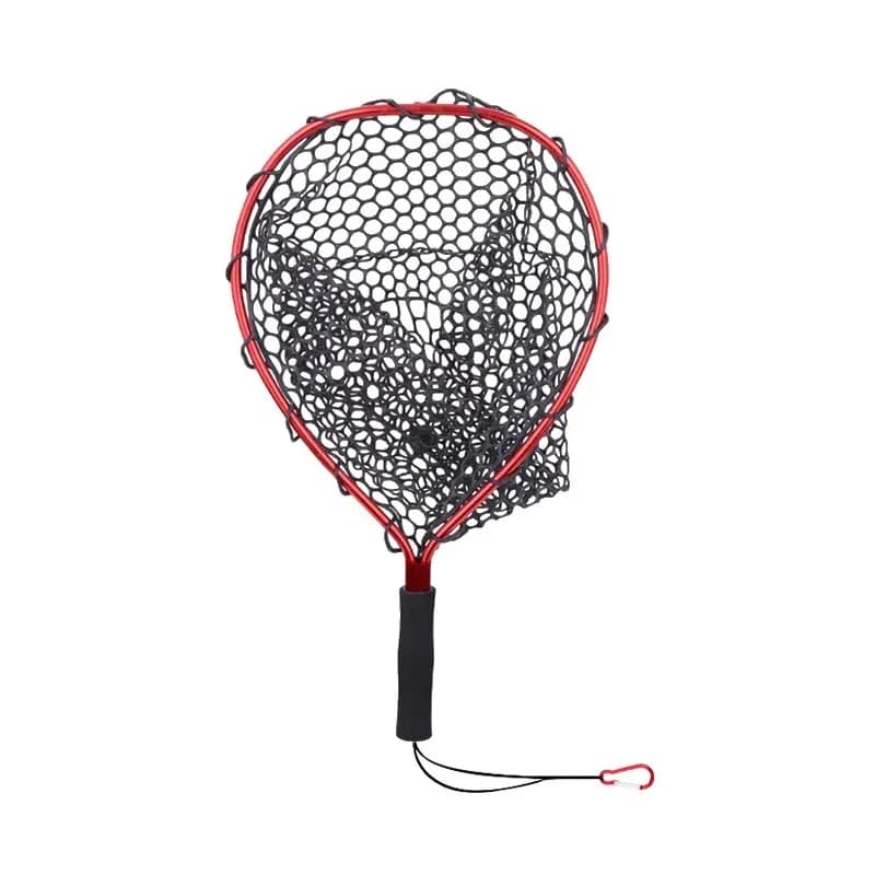 Filet de pêche portable ultraléger en alliage d'aluminium pour pêche à la mouche - TAIYU