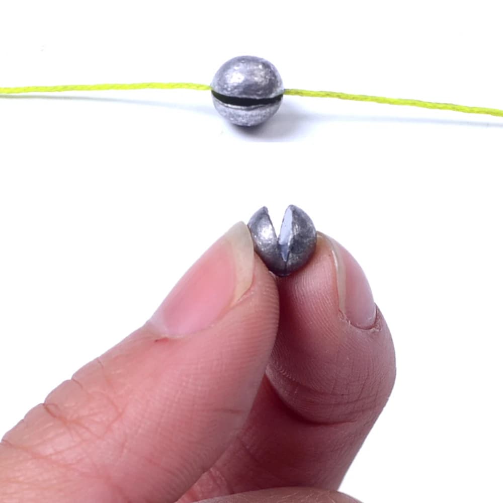 Plombs fractionnés ronds DNDYUJU 50 pièces pour pêche, plombs de ligne et flotteurs, accessoires de pêche