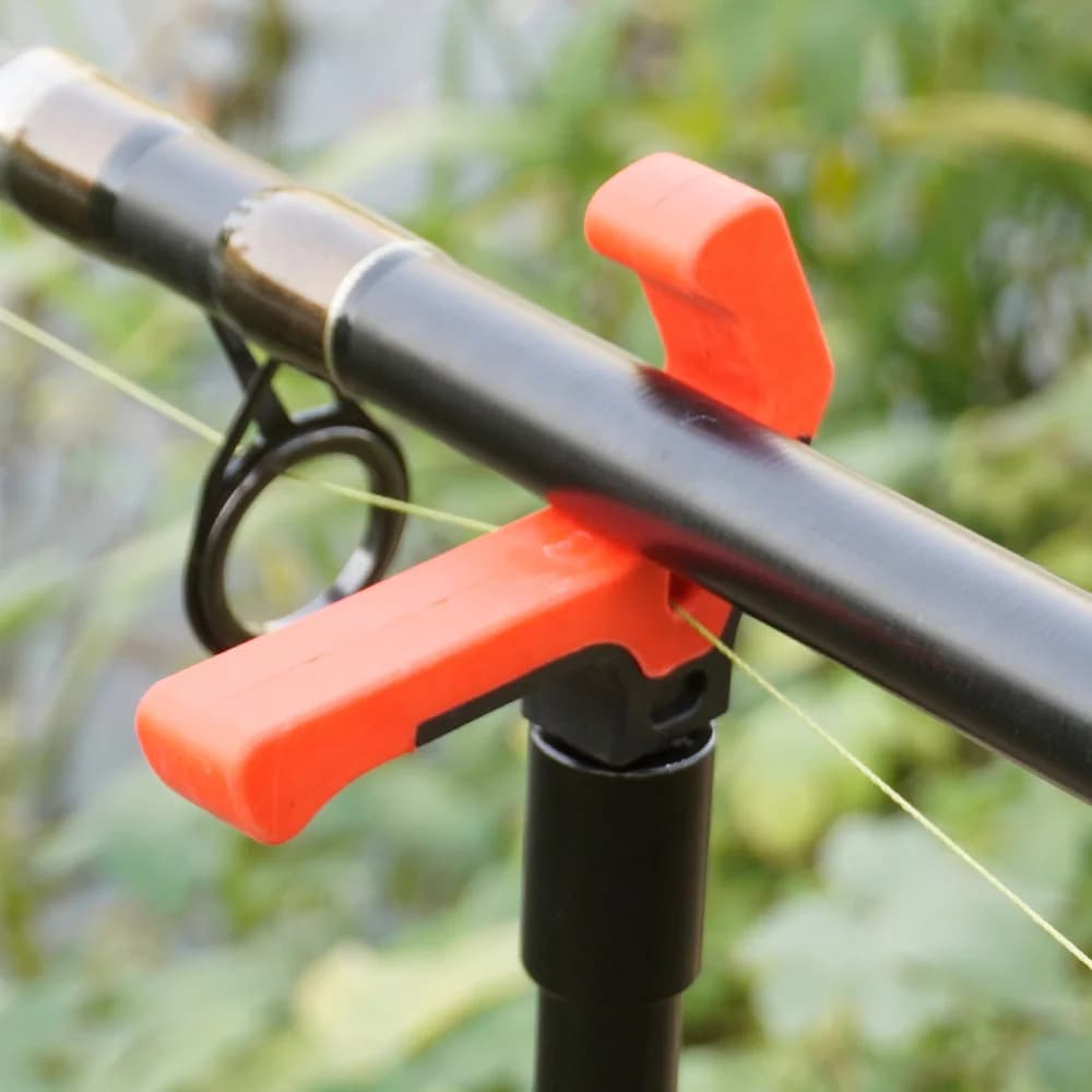 Support de canne feeder Hirisi AC206 rouge pour buzz bars et alarmes de touche - Accessoire terminal