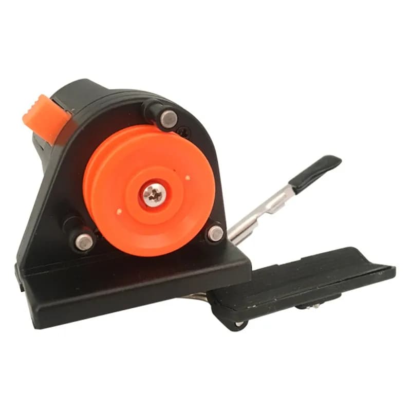 Compteur de ligne de pêche 0-999m avec indicateur de profondeur et mesureur de longueur de fil