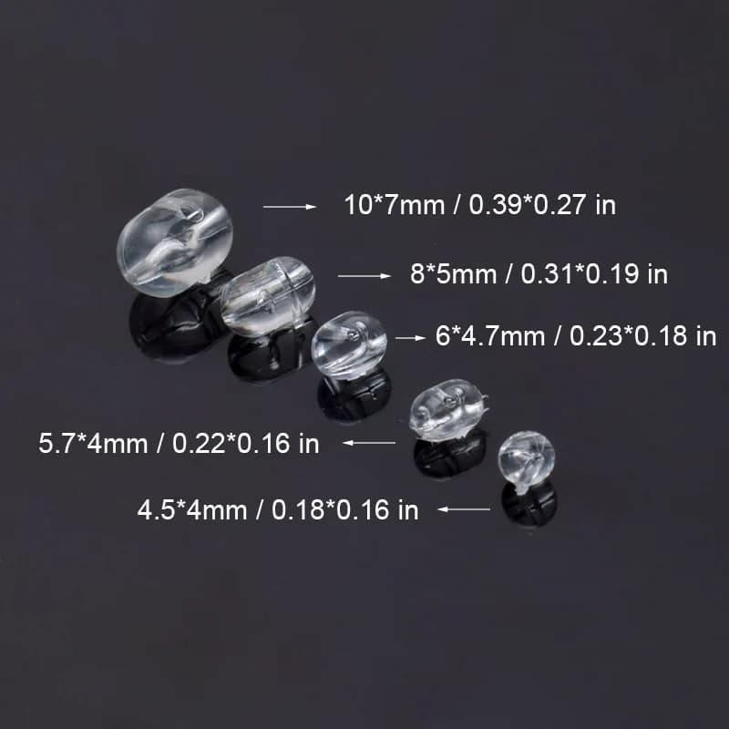 Lot de 100 perles pour pêche au coup, perles intelligentes transparentes, perles croix et séparatrices pour montage ligne