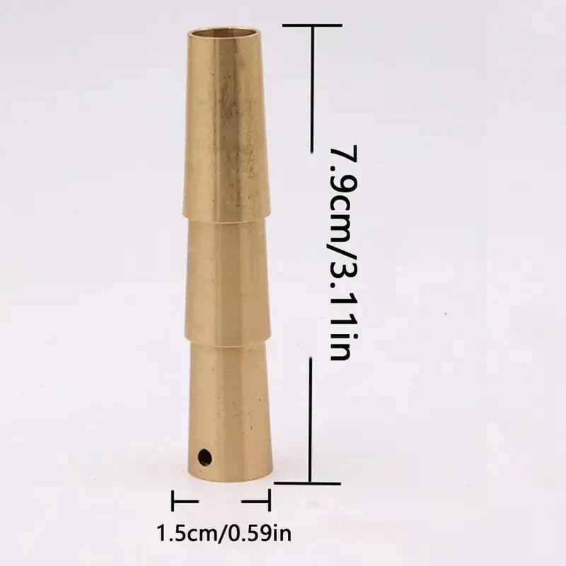 Sifflet appel cerf laiton 3 options - leurre animal pour chasse cerf corbeau écureuil
