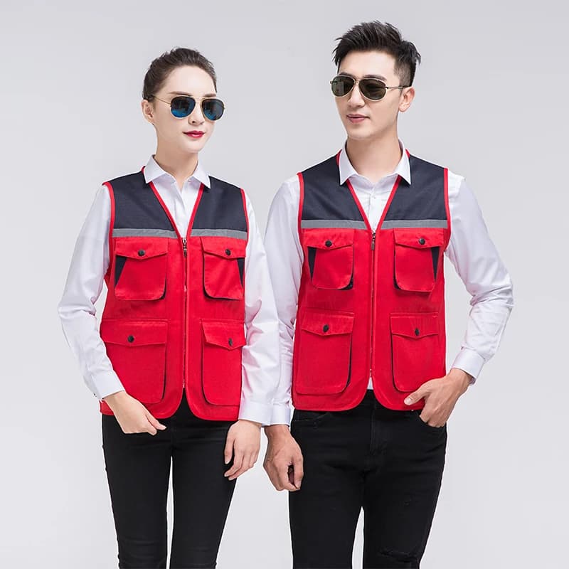 Veste pêche homme multi-poches pour randonnée, chasse et photographie - Veste technique polyvalente