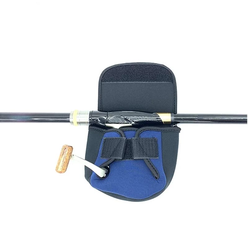 Sac moulinet pêche ultra-léger, housse de protection leurre, étui spinning/baitcaster S,M,L