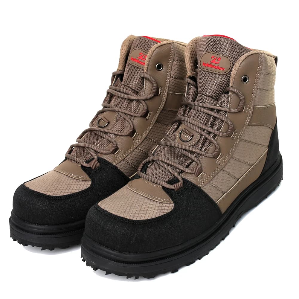 Bottes wading pêche Homme semelle caoutchouc légères antidérapantes chasse fond caoutchouc waders chaussures