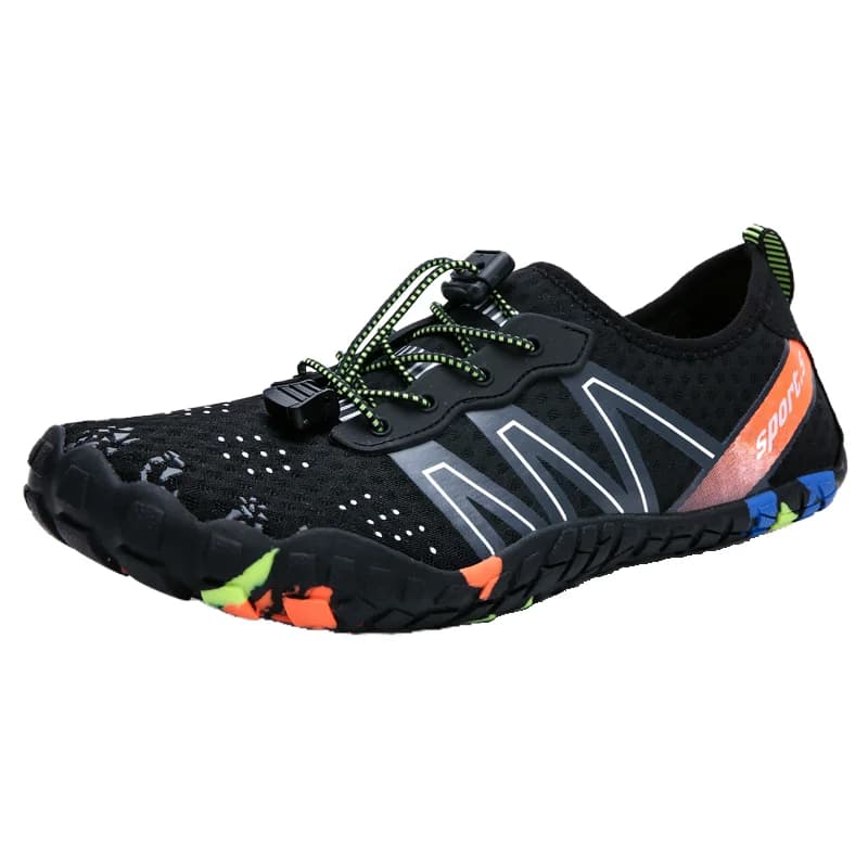 Chaussures amphibies de pêche anti-dérapantes séchage rapide pour canyoning et pêche à gué