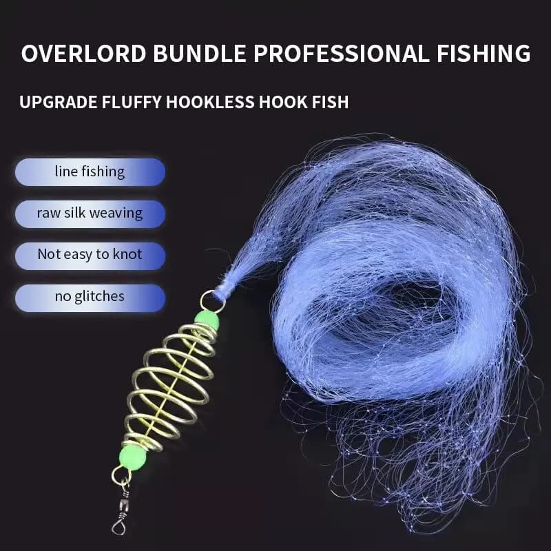 Filet de pêche explosif Overlord Bundle combiné filet flottant et plombé pour une capture maximale