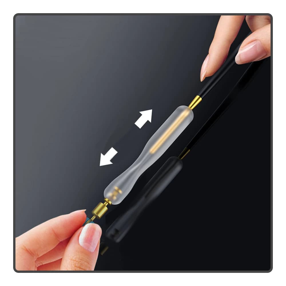 Manchon flotteur silicone anti-rouille avec connecteur laiton - Accessoire pêche glissant haute performance