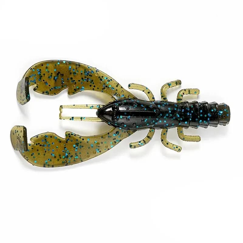 Leurre souple écrevisse 7,5cm SUNMILE - 6 leurres artificiels pour la pêche du sandre, du brochet