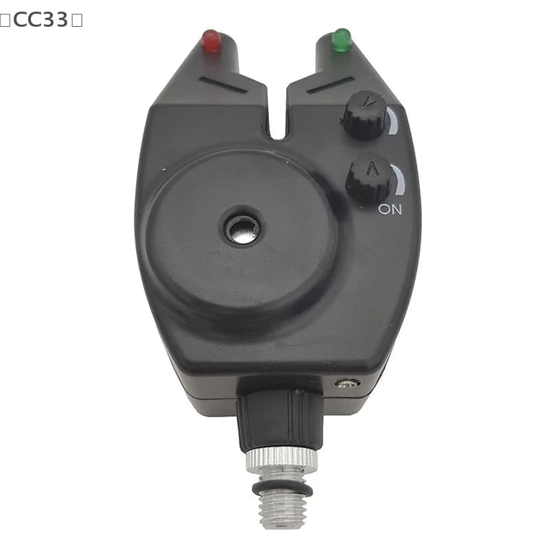 Alarme de touche portable CC33 avec indicateur LED pour équipement de pêche et rappel de morsure