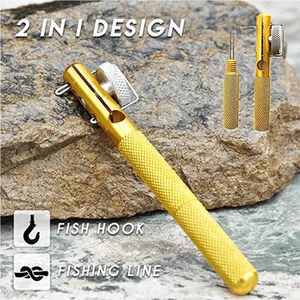 Outil à nœuds de pêche rapide - Appareil pour faire des nœuds parfaits en quelques secondes