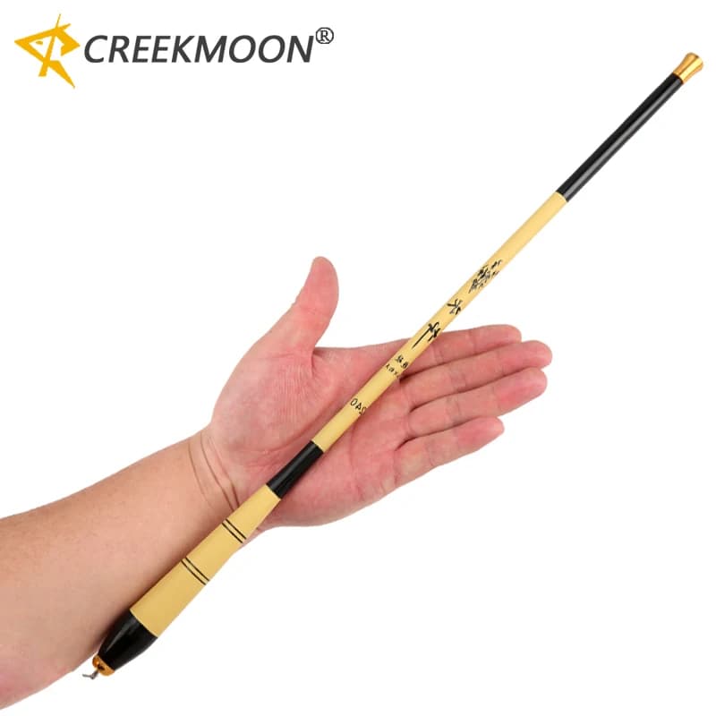 Canne télescopique carbone 1.5-6.3m 28MH portable - Canne pocket ergonomique pour pêche carpe voyage