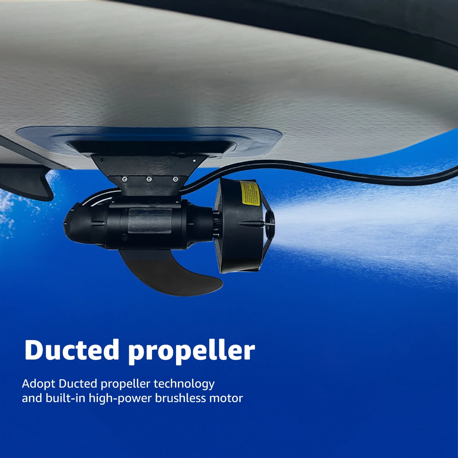 Moteur électrique nageoire 380W pour paddle board et kayak, propulseur sous-marin POWER FIN assistance