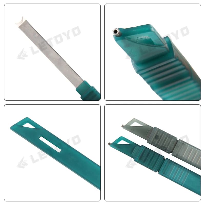 Couteau Calmar IKASHIME 130 LETOYO - Outils Pêche Calmar Correction Acier Inox Seiche Poulpe