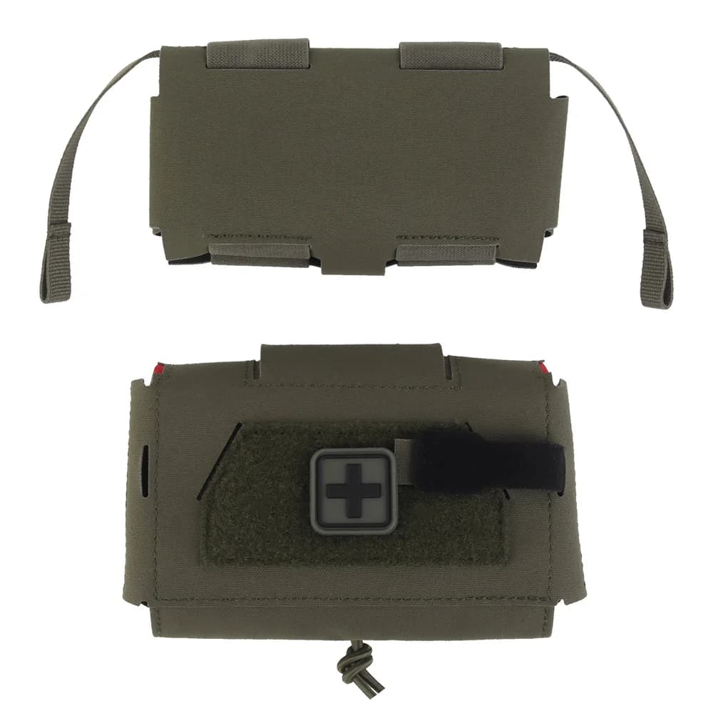 Kit trauma MD2 compact IFAK médical premiers secours pochette extérieur chasse camping patrouille pêche