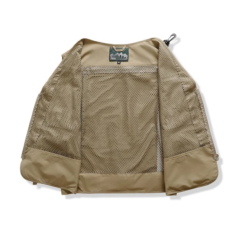 Veste sans manches mode 2025 - Légère et ample - Multi-poches sport - Taille plus 5XL - Respirante outdoor