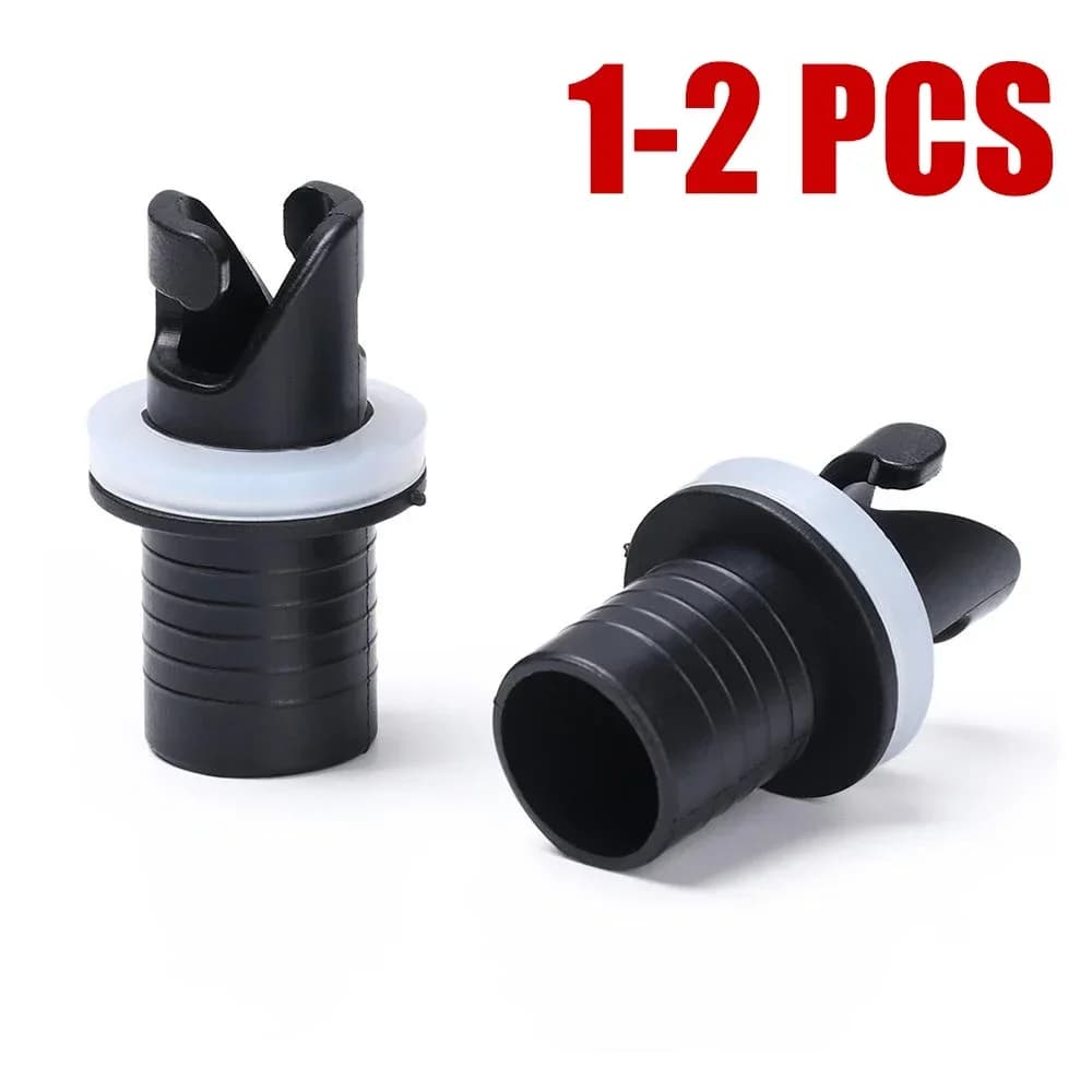 Connecteurs et adaptateurs de valve PVC pour bateau gonflable, kayak et raft - Accessoires pêche et sports nautiques
