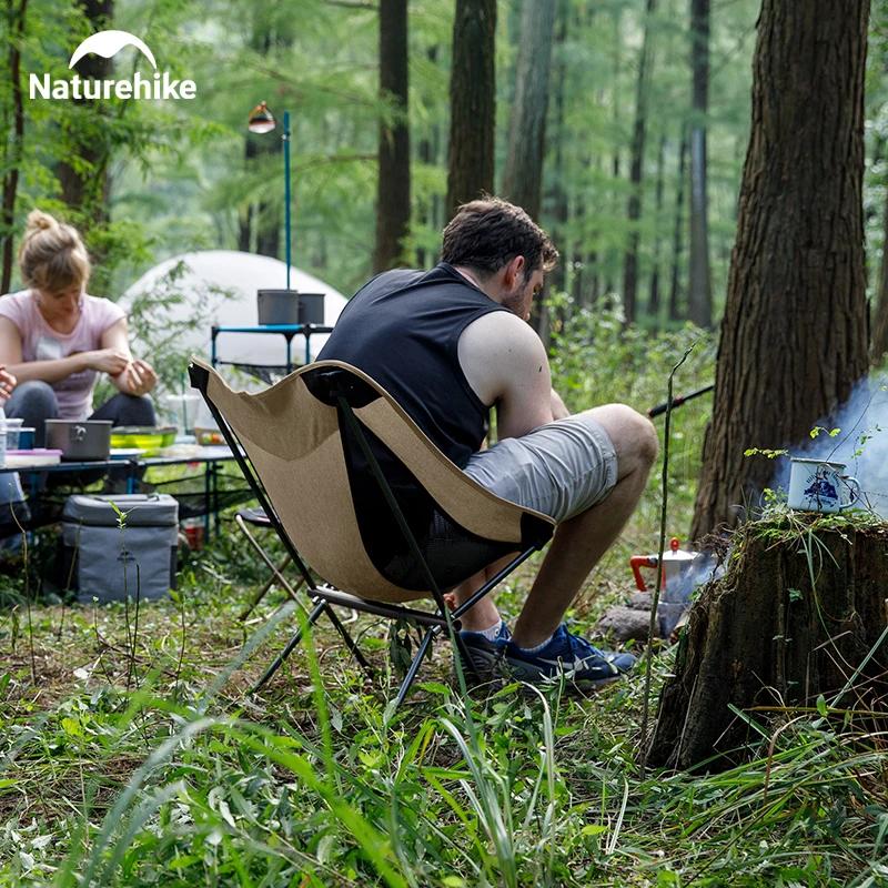 Chaise pliante ultralégère Naturehike 2024 haute résistance - Siège pêche camping transport facile