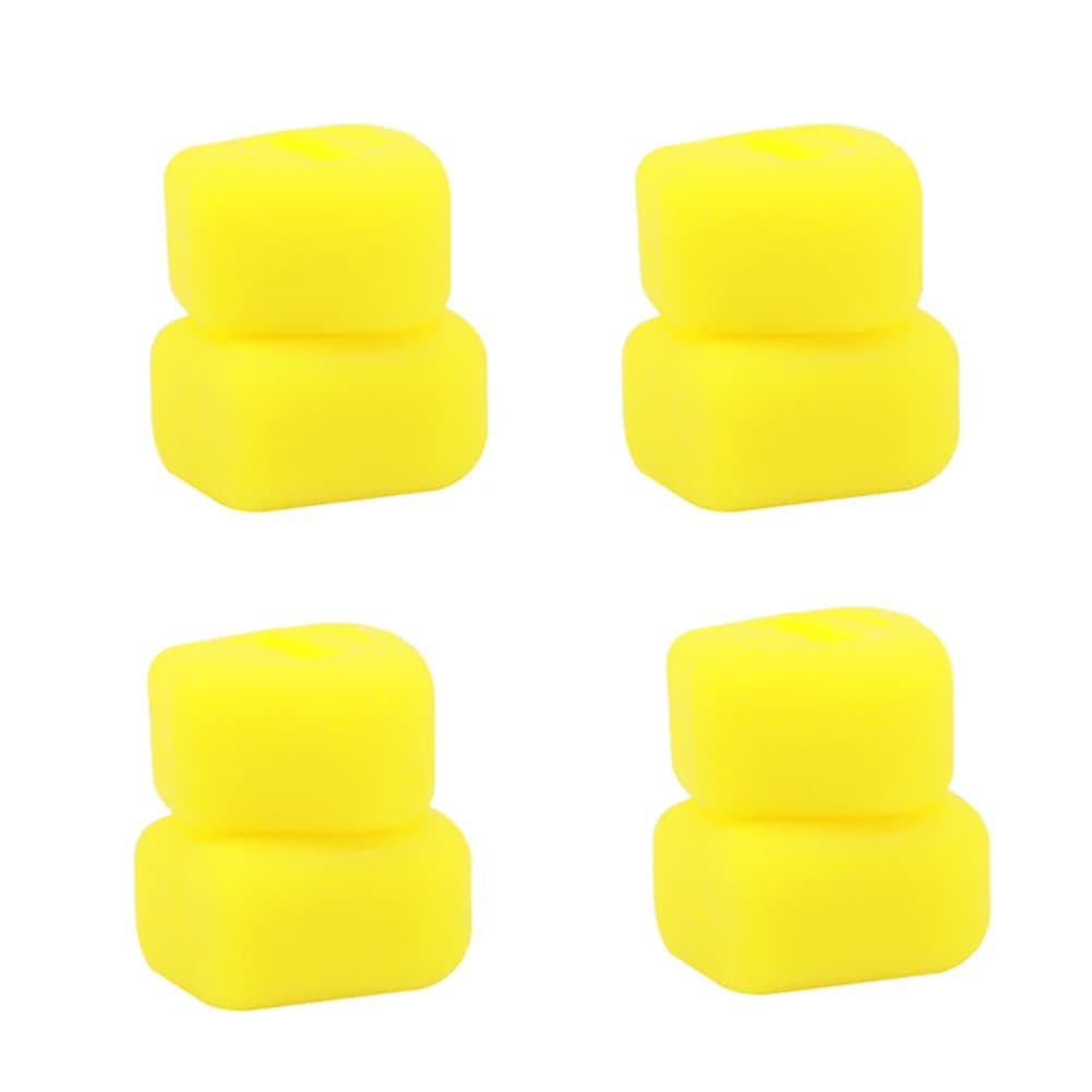 10 perles flottantes double maïs style européen - appâts silicone à descente lente pour carpe