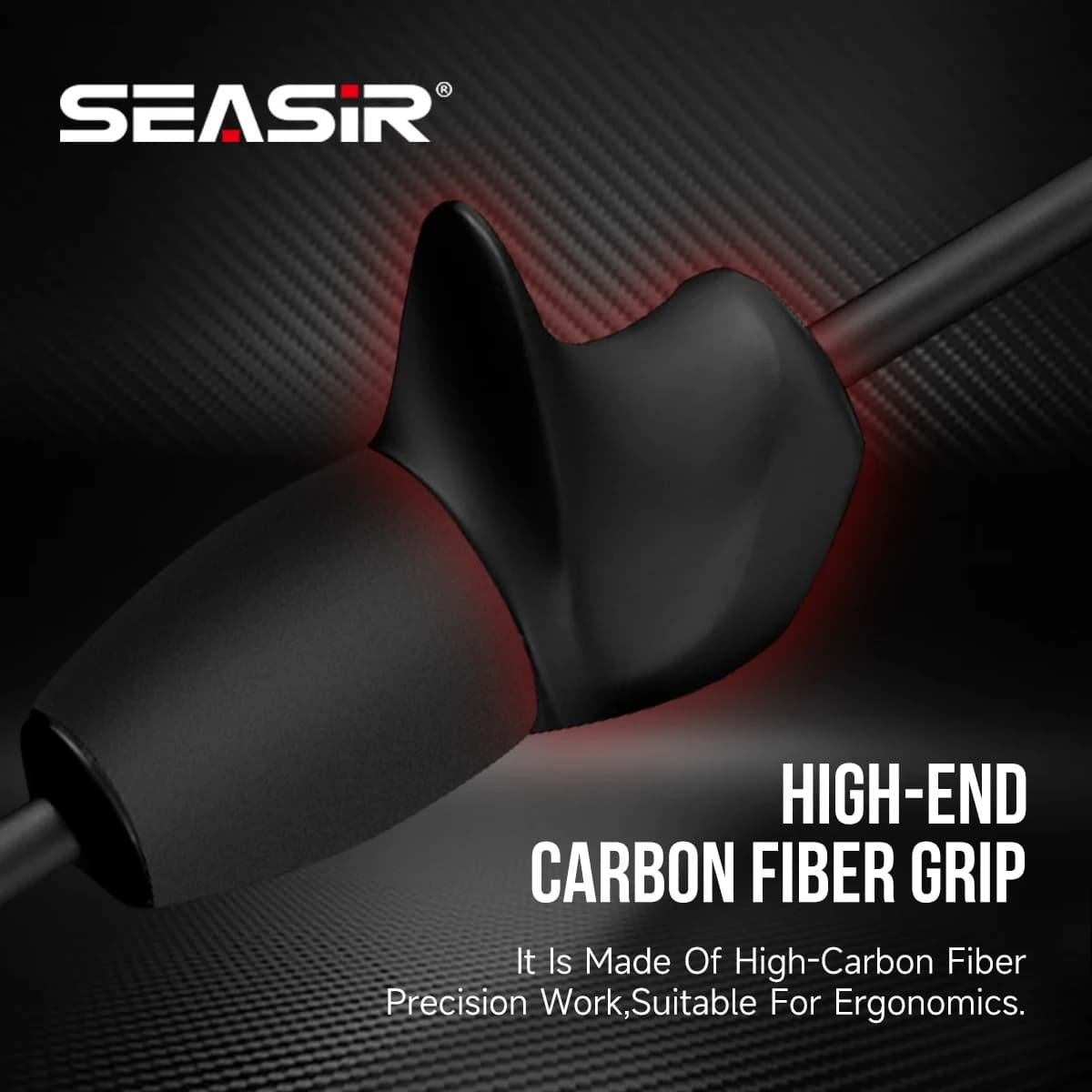 Canne BFS ultralight Seasir Zero 43g fibre carbone 1.53M pour leurres 1.5-6g pêche rivière