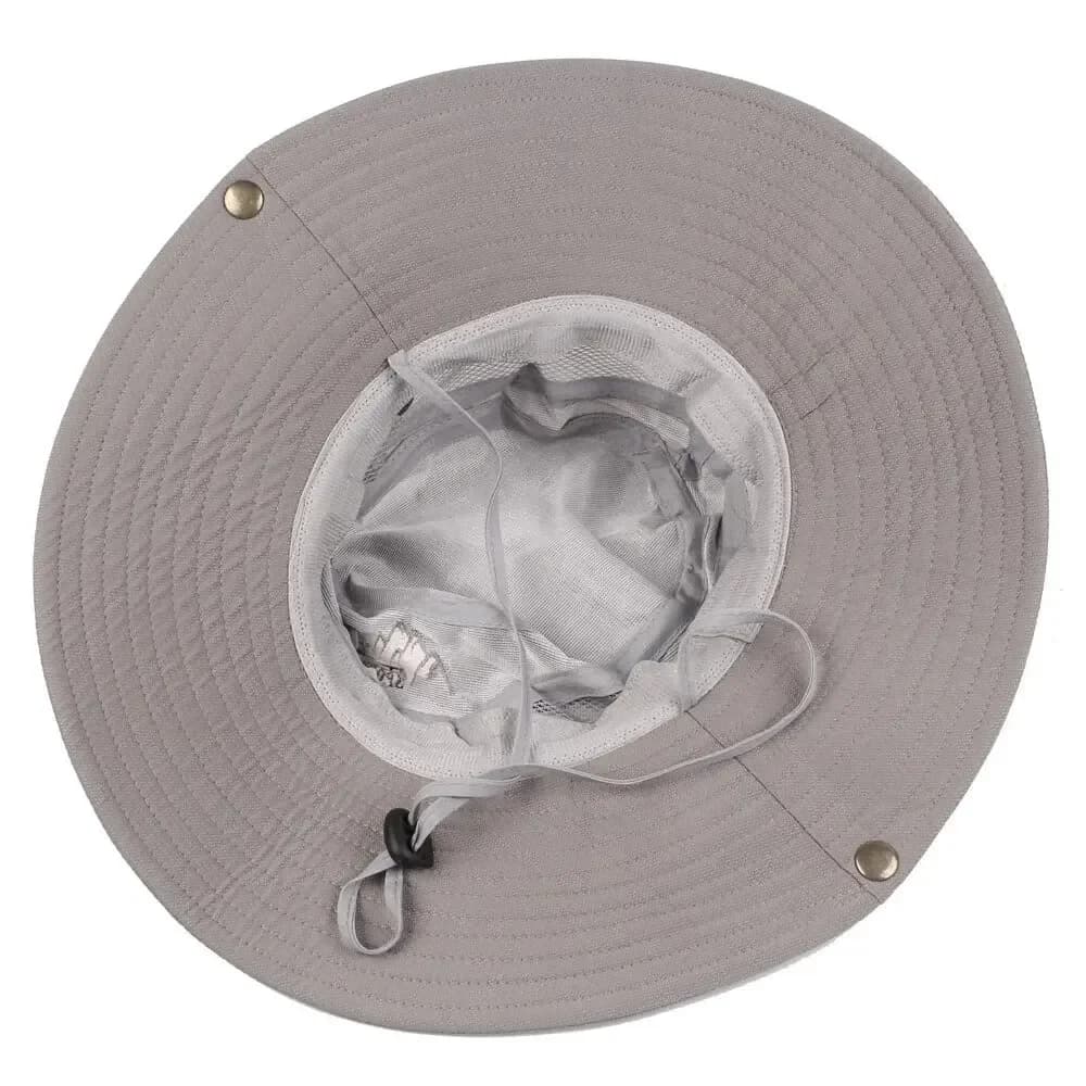 Chapeau bucket homme été protection UV - Bords larges pêche safari plage randonnée soleil