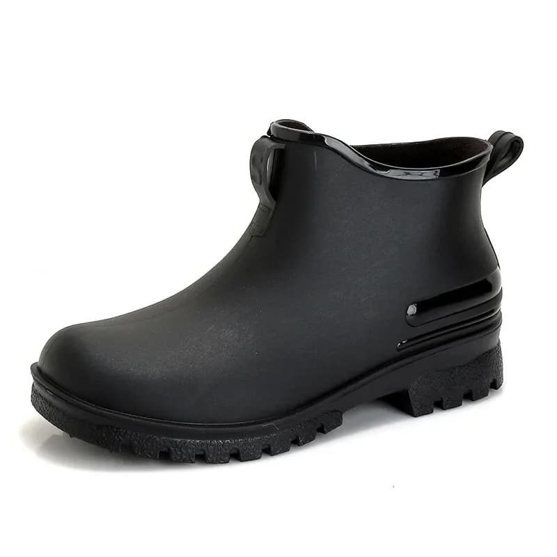 Bottes pluie unisexe 2024 mode extérieur imperméables légères polyuréthanne couvre-chaussures cheville