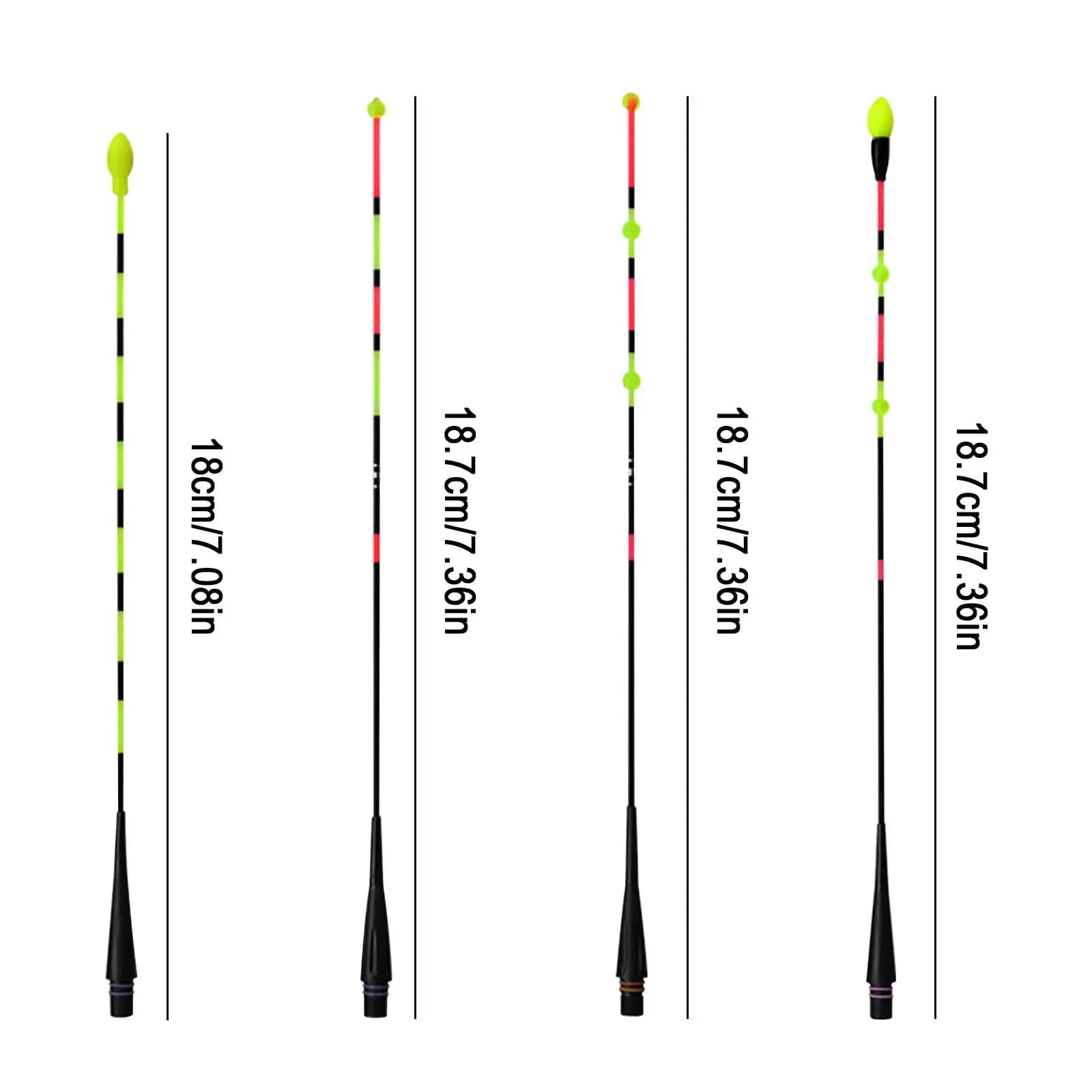 Flotteur lumineux LED pour pêche de nuit, flotteur électronique à induction gravitationnelle avec antenne fibre DIY