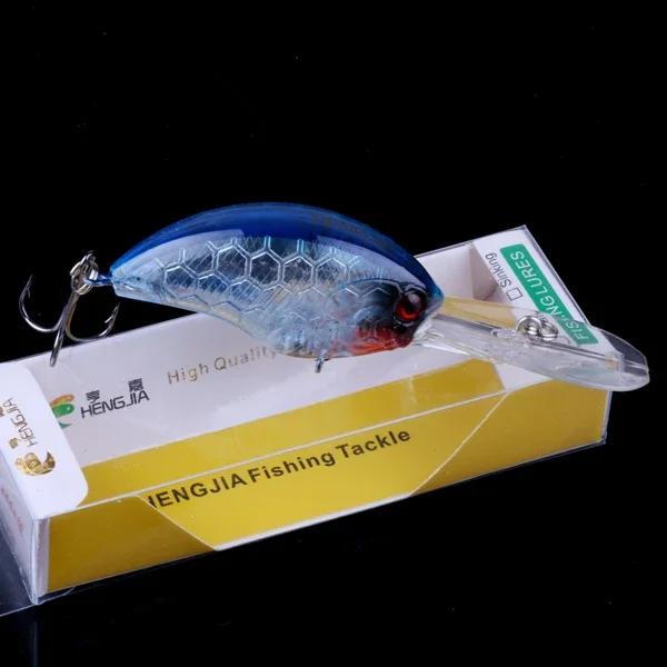 Leurre crankbait HENGJIA 13g/9cm - Leurre dur minnow grande langue pour bar et brochet