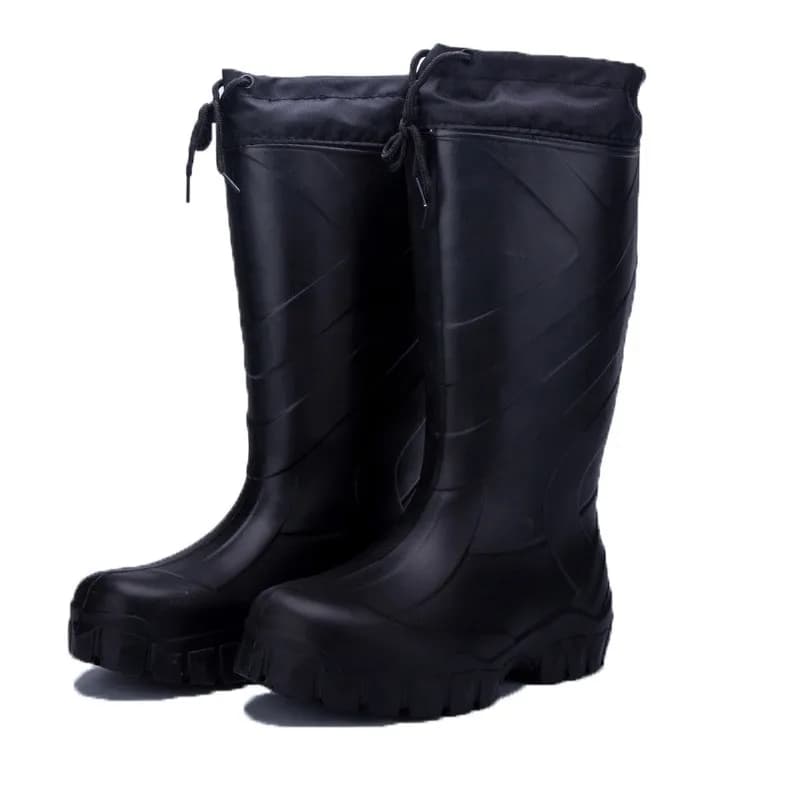 Bottes de pêche à la mouche imperméables chaudes pour hiver avec cuissardes intégrées pêche et chasse
