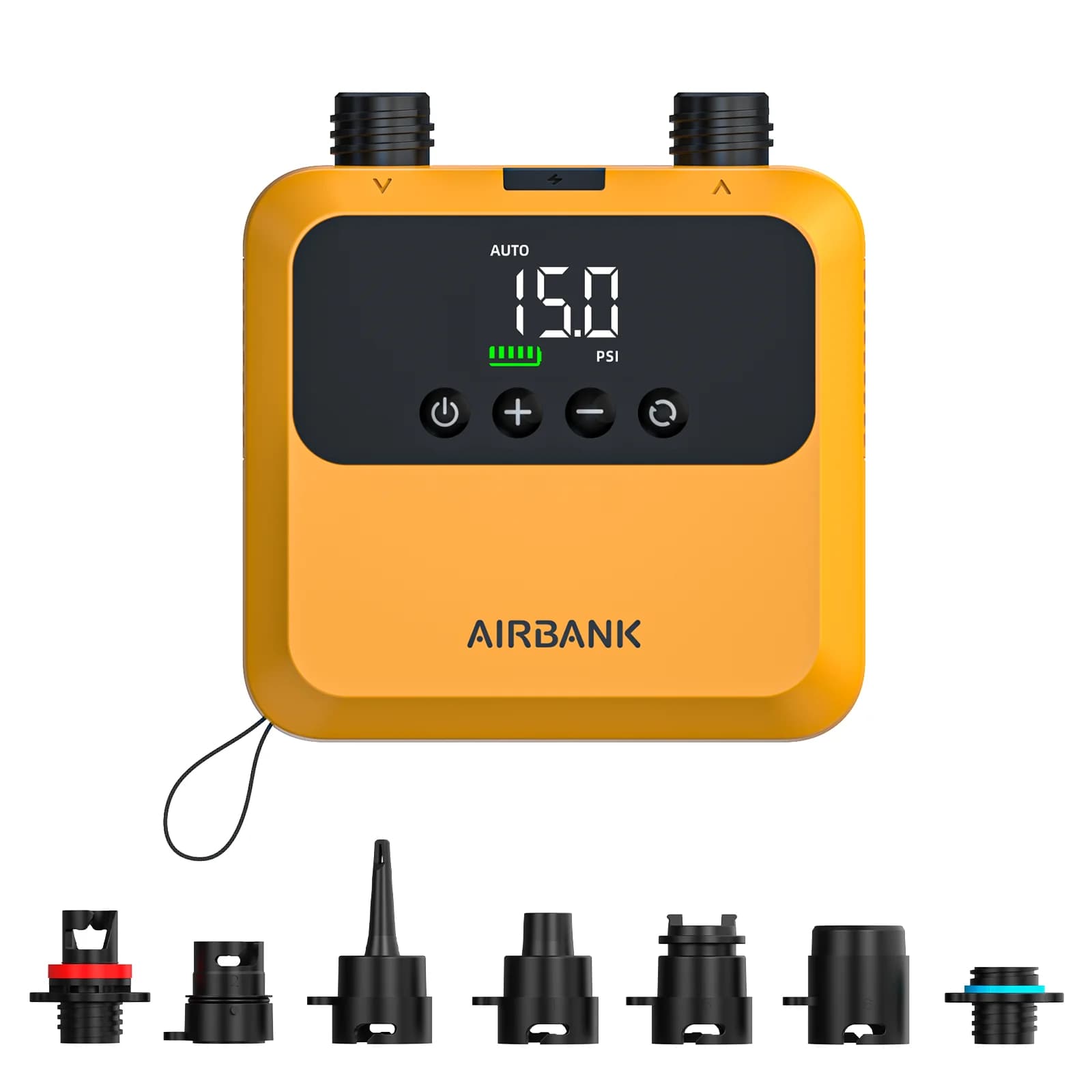 Pompe électrique portable AIRBANK pour SUP gonflage rapide paddle board bateau PVC - 20PSI max moteur brushless