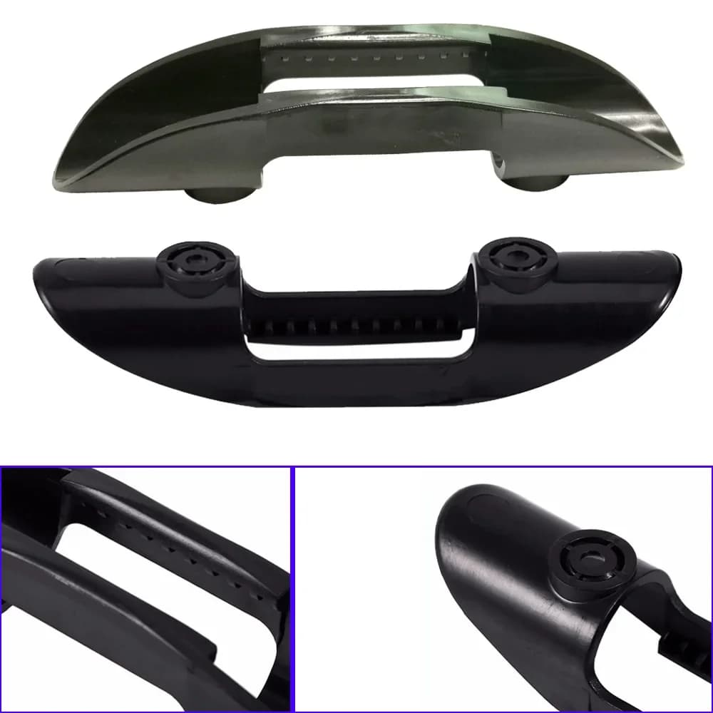 Support pagaie kayak 2 sets - Fixation rames canoë pêche, clip pagaie avec vis écrous montage pont