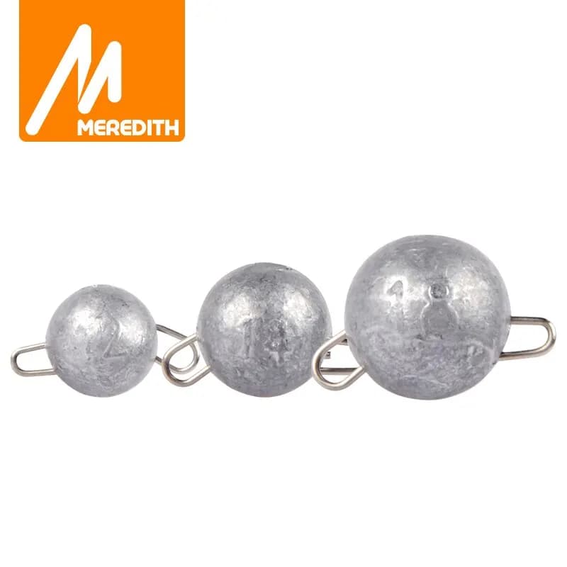 Têtes plombées MEREDITH aggravées 2g 4g 6g - Pour leurres souples et pêche en profondeur