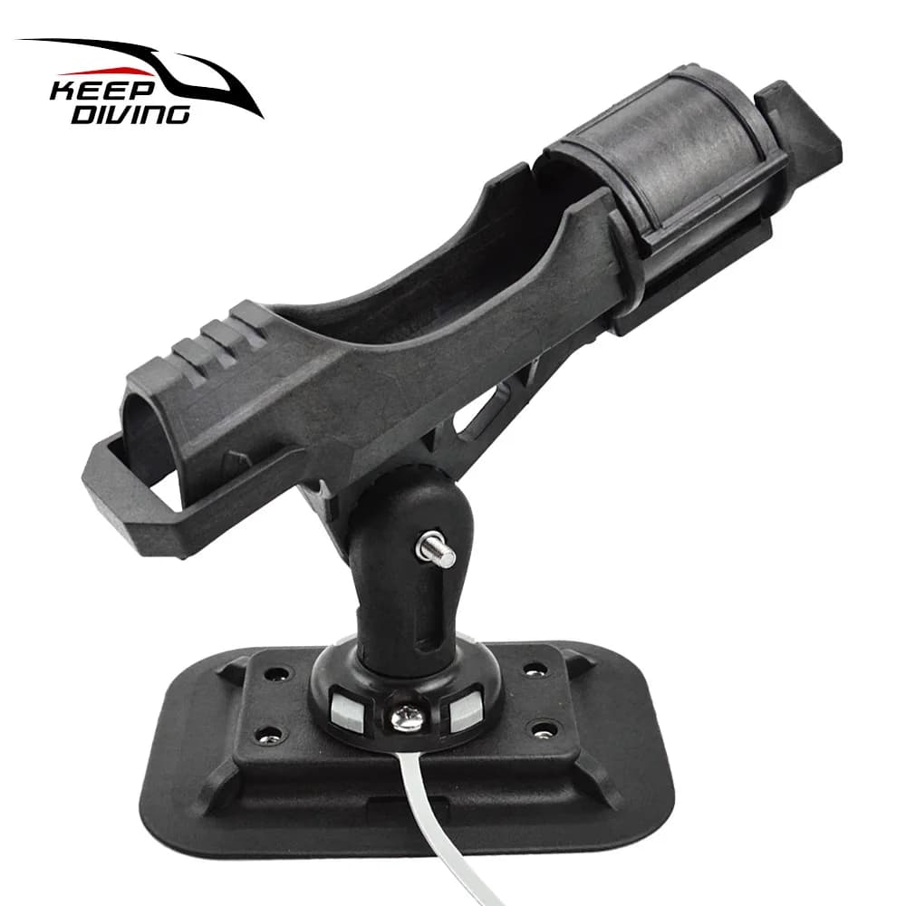 Support réglable pour canne à pêche sur bateau gonflable - Accessoire PVC kayak et SUP