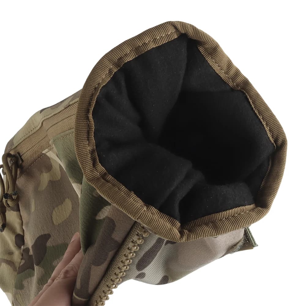 Pochette chauffante mains tactique pêche hiver - Sac banane multifonction chasse