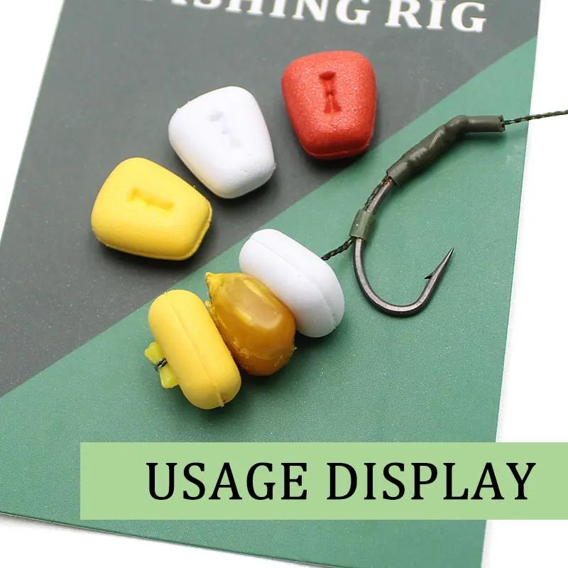 15 appâts flottants pour carpe Ronnie Rigs - Boilies pop-up maïs artificiel pour pêche à la carpe