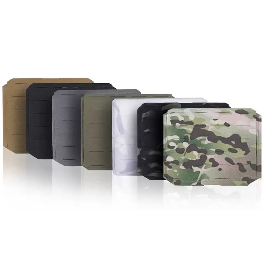 Poches latérales MOLLE réglables - Organisation équipement pêche sur gilet tactique