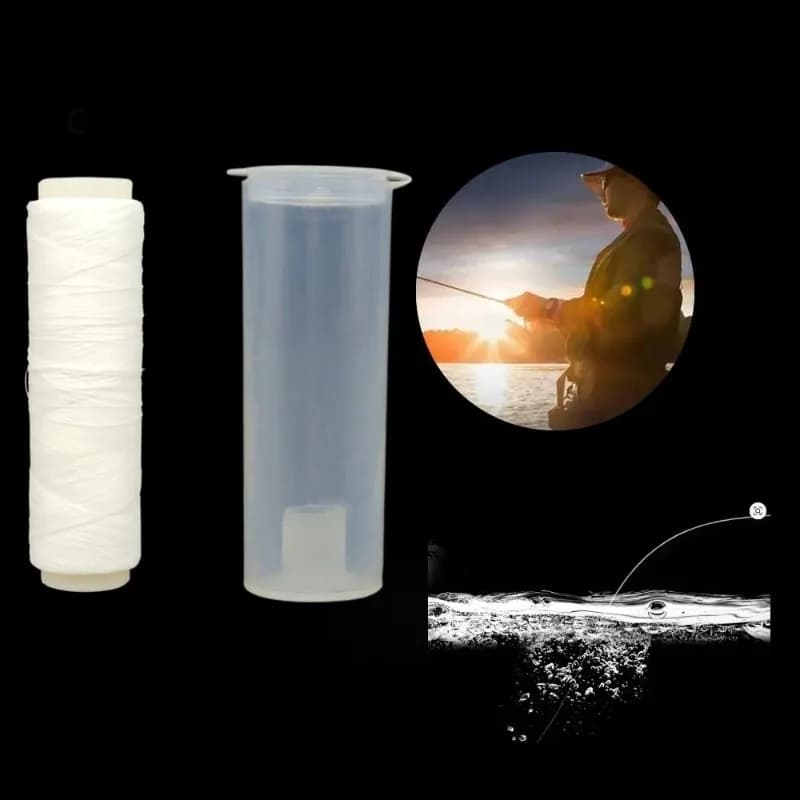 Fil nylon élastique invisible pour leurres - bobine appâts sauve-appâts pêche durable et précise