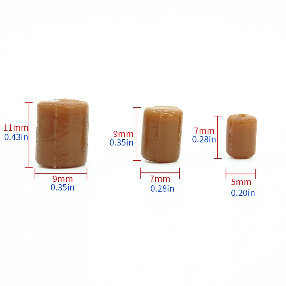 Leurres flottants silicone Hirisi 30 pièces - Appâts artificiels pour pêche de la carpe en étang et rivière