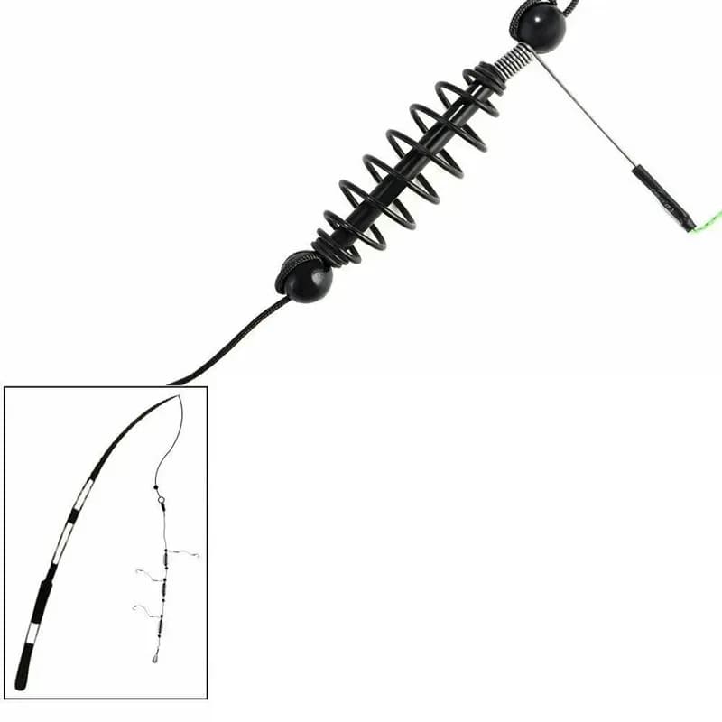 Kit de leurres de pêche appâts avec cage amorceur pour silure et carpe hameçons barbelés