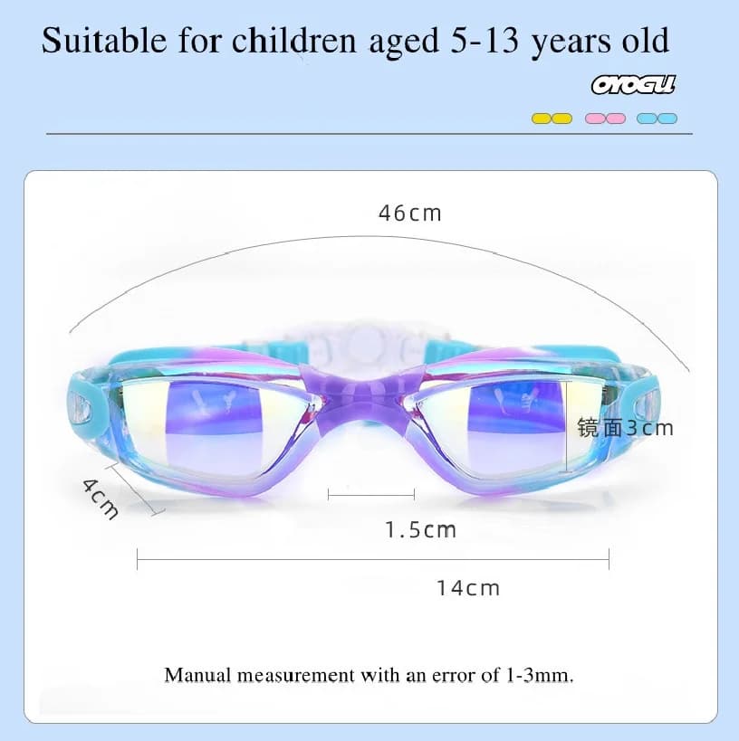 Lunettes ARENA enfants 5-13 ans professionnelles - anti-buée étanches protection UV
