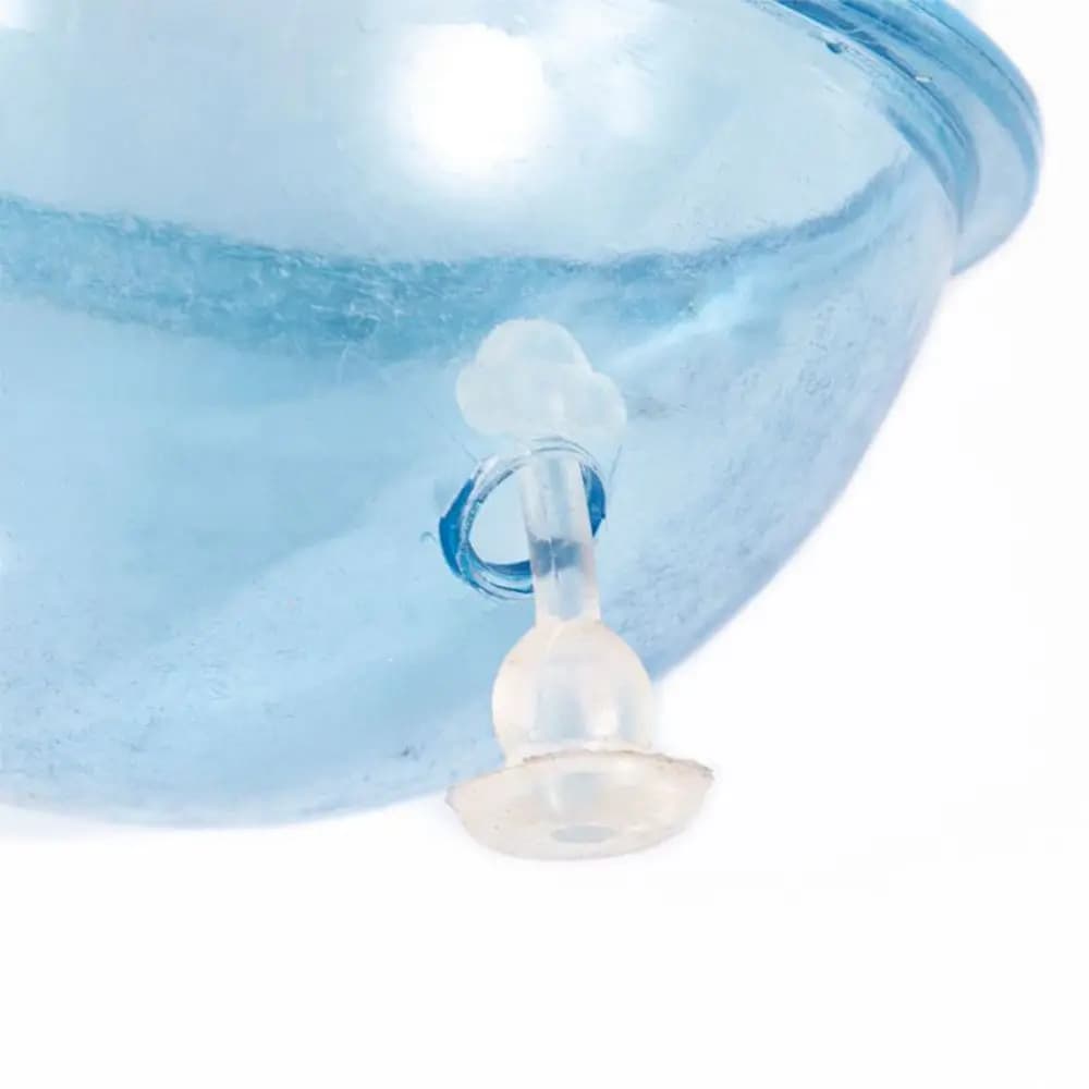 Lot de 5 flotteurs de pêche en mer ABS bulles d'eau bleus et rouges 25 32