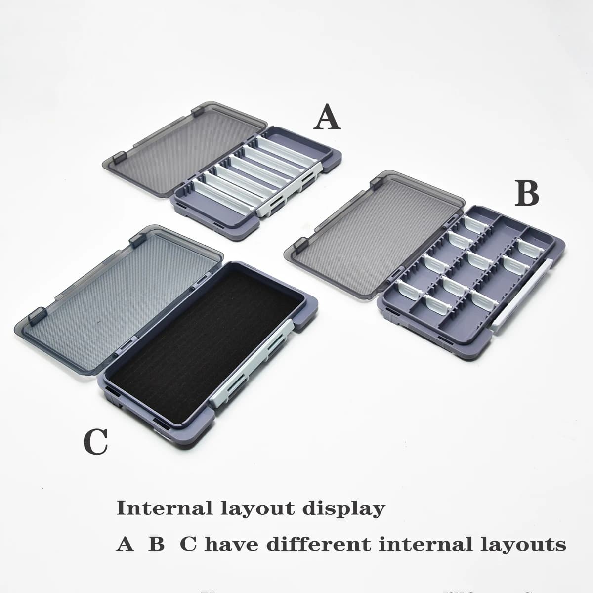 Boîte de rangement modulable pour accessoires pêche - boîte leurres hameçons matériel carpe