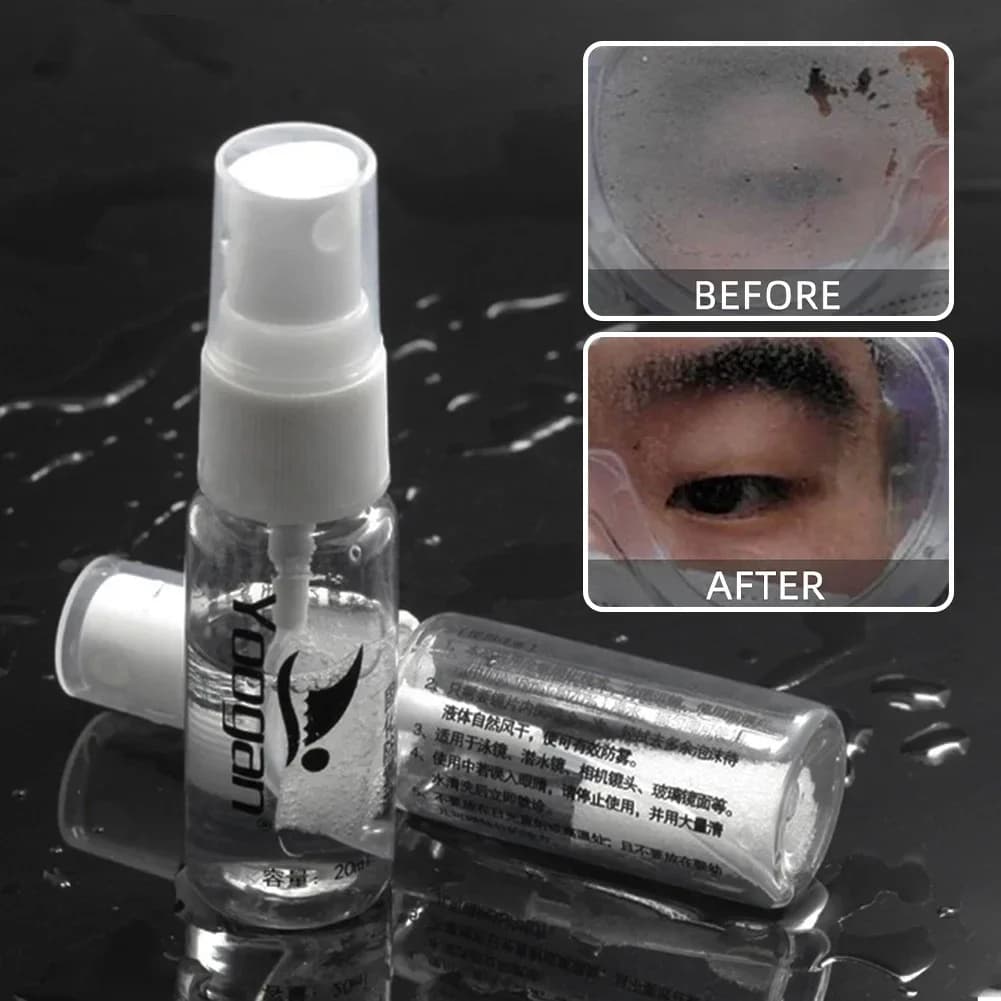 Agent anti-buée solide pour lunettes de plongée et natation éliminateur de buée durable