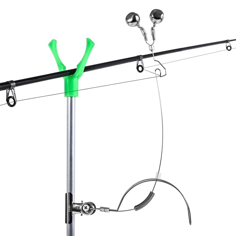 Alarmes de touche pêche inox 1-10 pièces - Détecteur anti-corrosion pour pêche carpe et carnassiers