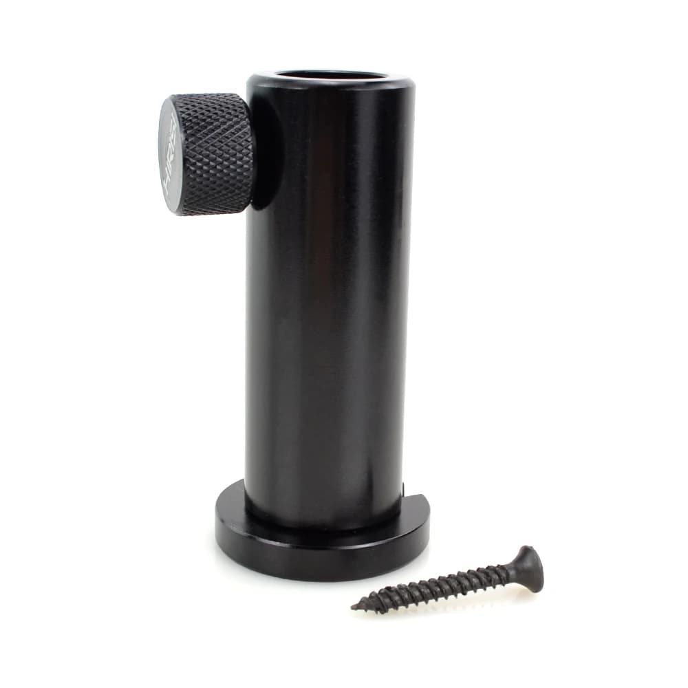 Support aluminium Hirisi pour pêche carpe plateforme - Tiges réglables avec vis banc rod pod