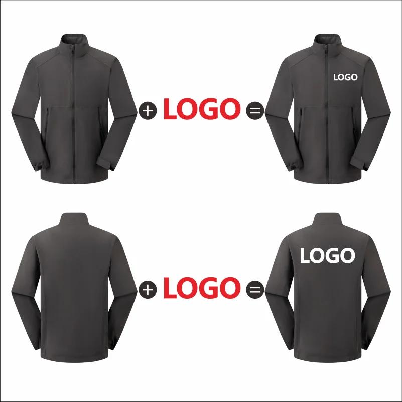 Veste imperméable personnalisable pour pêche - Coupe-vent anti-statique avec logo entreprise